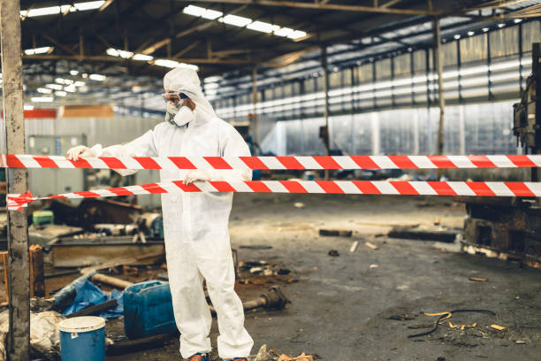 Professional Biohazard technician working in Russellville, KY